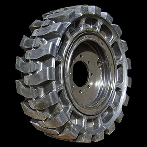 Volrubber banden